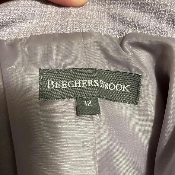 Beechers Brook Vintage Tweed Crop Blazer - Picture 9 of 10